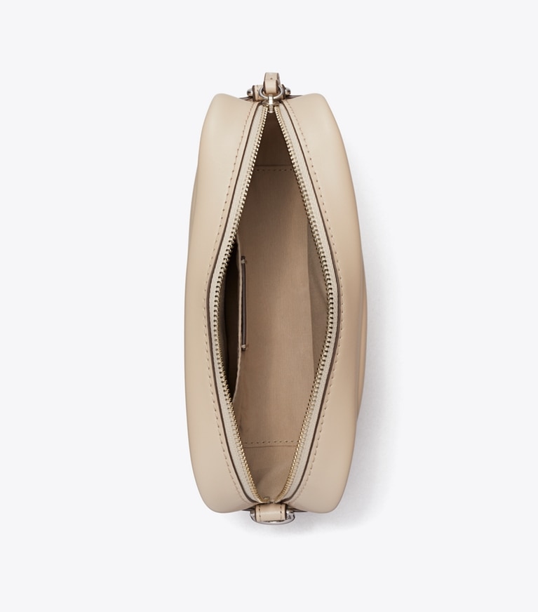 Tory Burch diseñador bolsos bandolera Bolso bandolera Mini Miller natuura™ en Light Stone vista superior