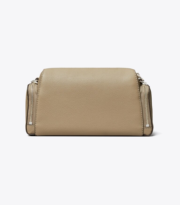 Tory Burch diseñador bolsos bandolera Bolso bandolera Perry Voyager en Soft Cement volver