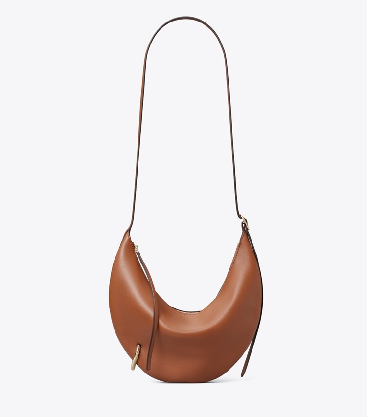 Tory Burch diseñador bolsos bandolera Bolso bandolera Pierced en Aged Tan frente
