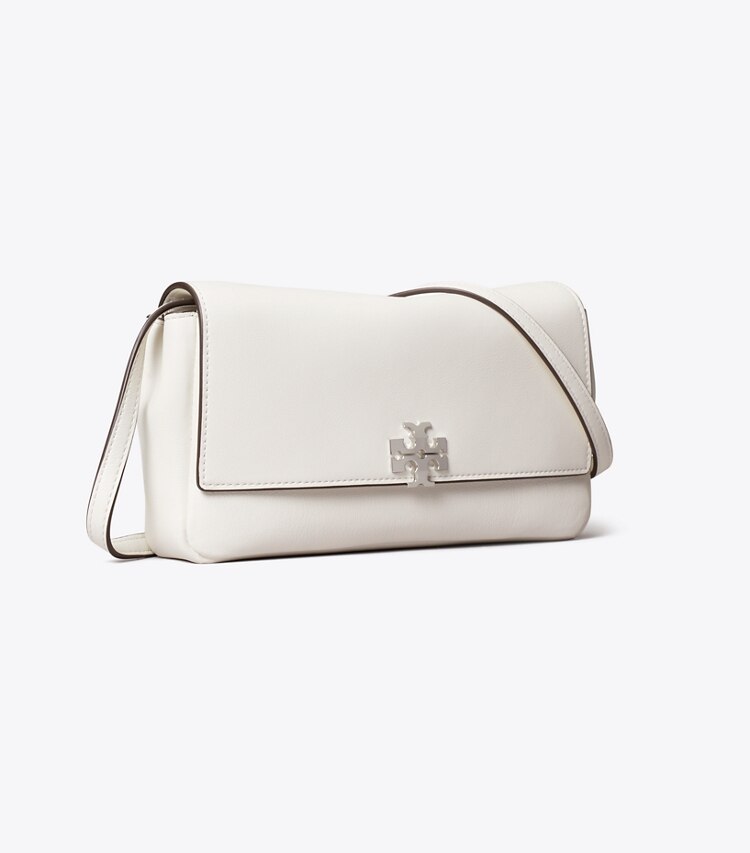 Tory Burch diseñador bolsos bandolera Bolso bandolera tipo cartera Charlie en Bianco ángulo