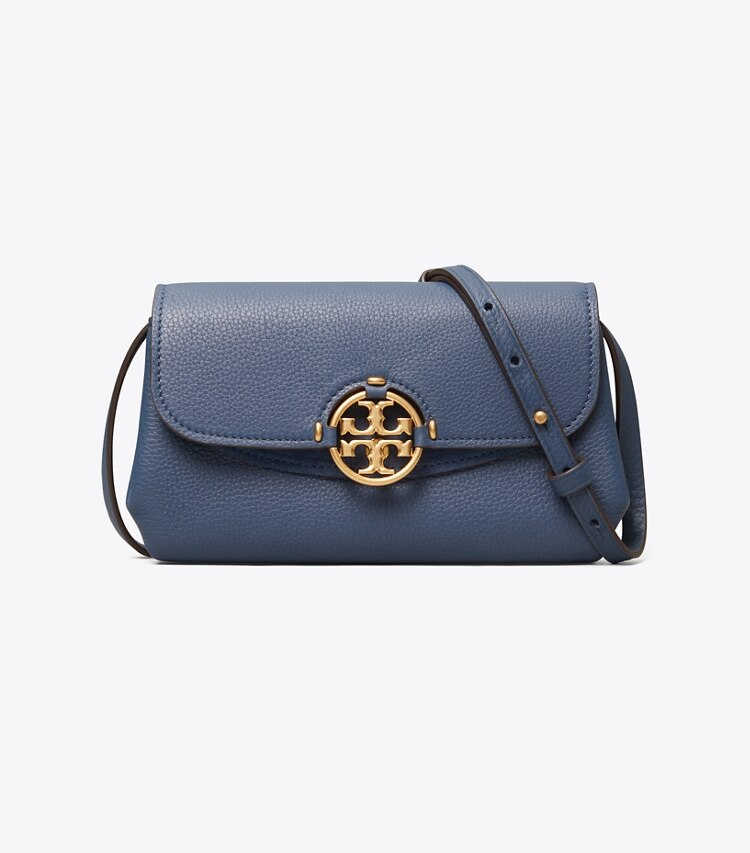 Tory Burch diseñador bolsos bandolera Bolso bandolera tipo cartera Miller en Bluestone frente