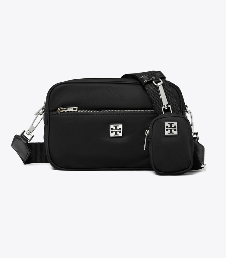 Tory Burch diseñador bolsos bandolera Bolso bandolera Virginia en Black frente