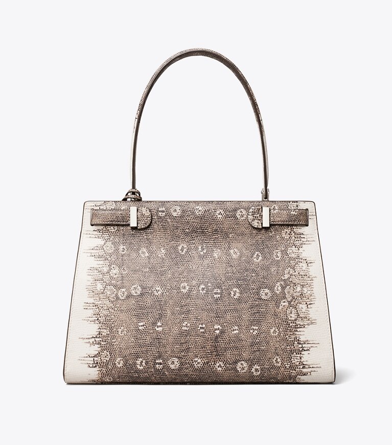 Tory Burch diseñador bolsos tote Bolso Classic con relieve efecto lagarto Lee Radziwill en Multi volver
