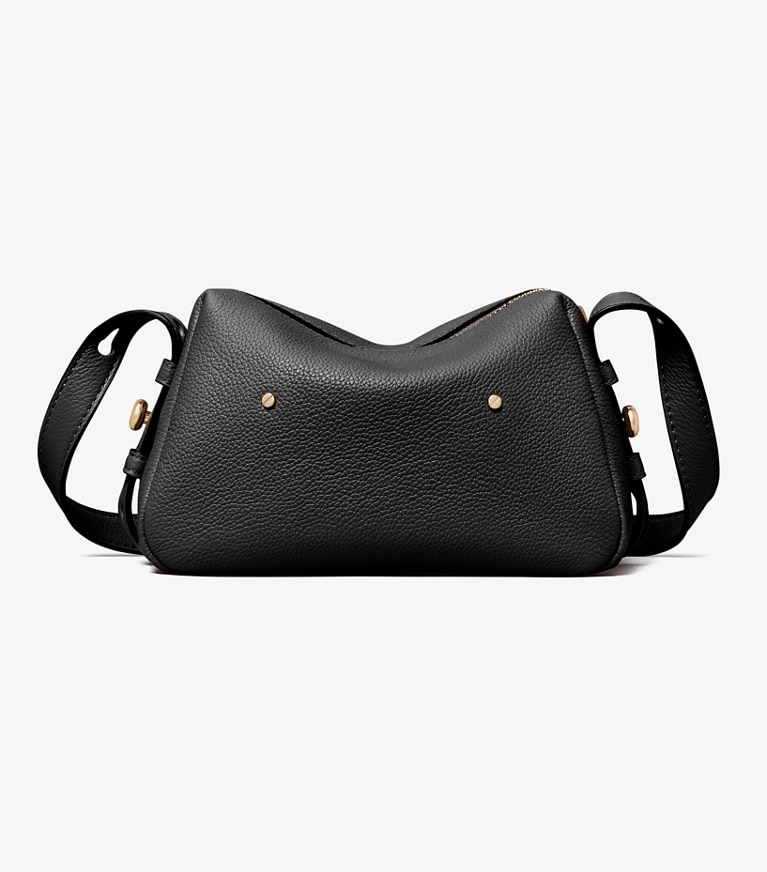 Tory Burch diseñador bolsos bandolera Bolso cruzado Romy Soft en BLACK parte trasera