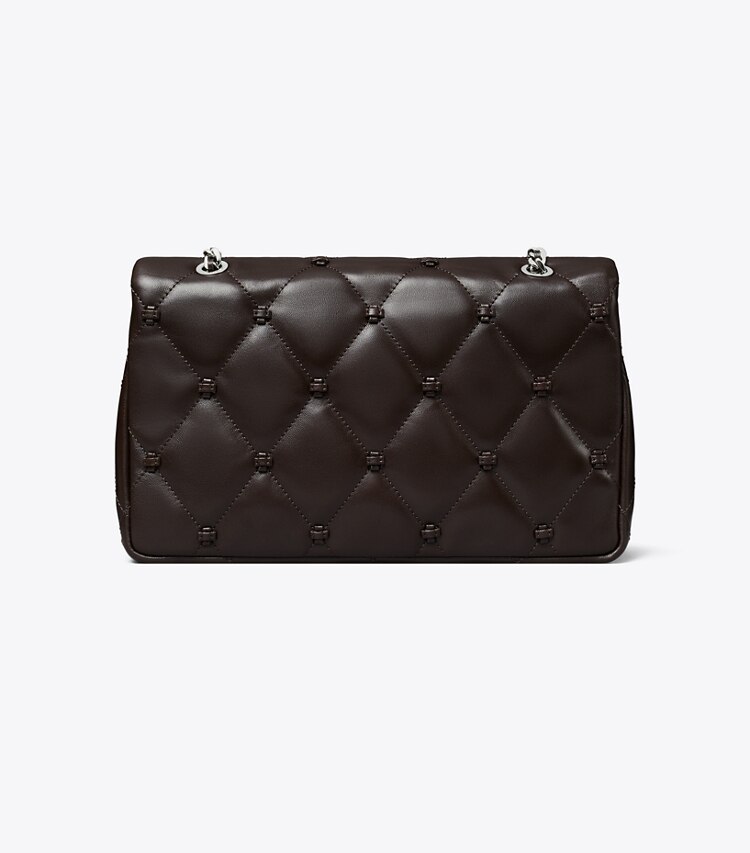 Tory Burch diseñador bolsos de hombro Bolso de hombro Bunny Knot en Cocoa volver