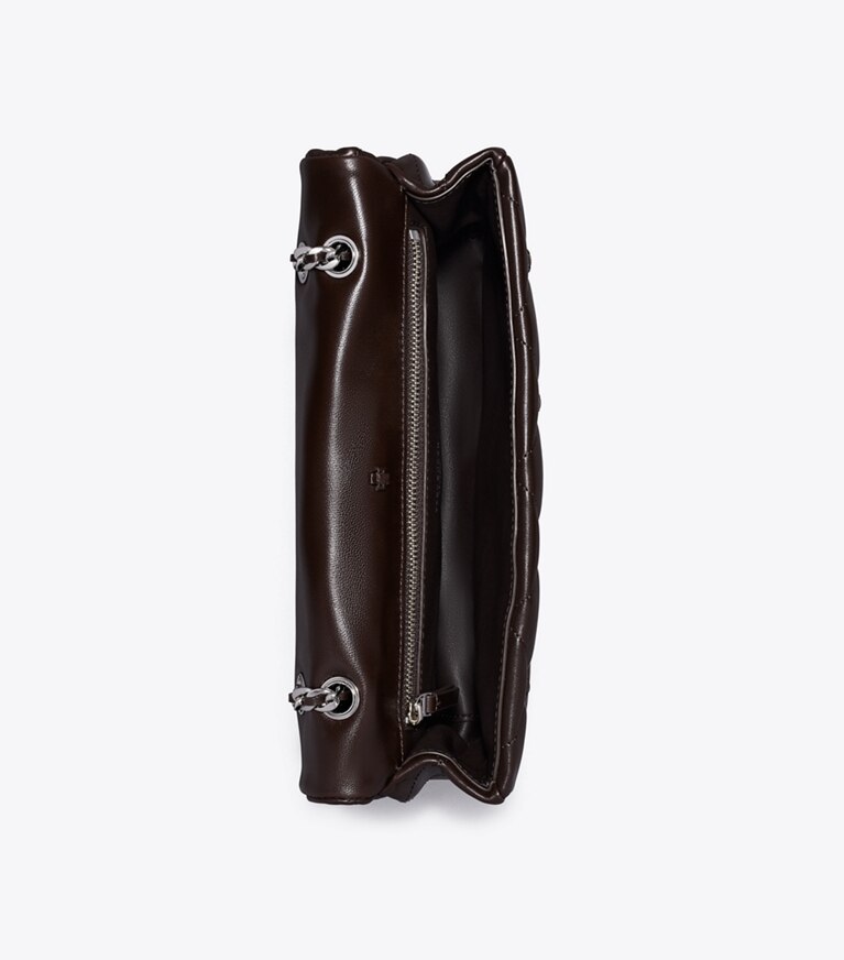 Tory Burch diseñador bolsos de hombro Bolso de hombro Bunny Knot en Cocoa vista superior