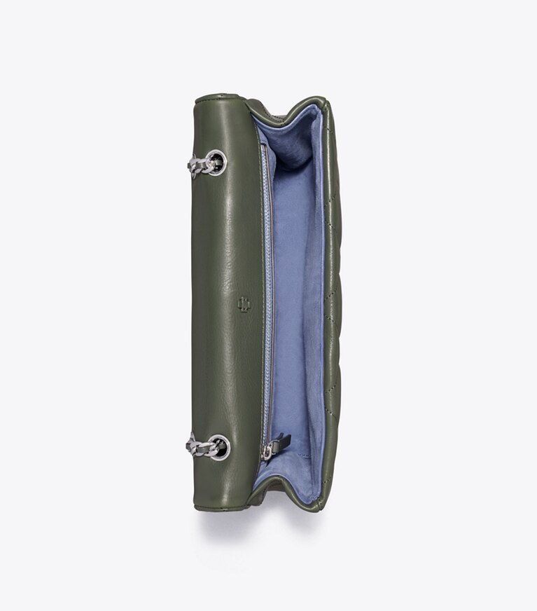 Tory Burch diseñador bolsos de hombro Bolso de hombro Bunny Knot en Obsidian vista superior