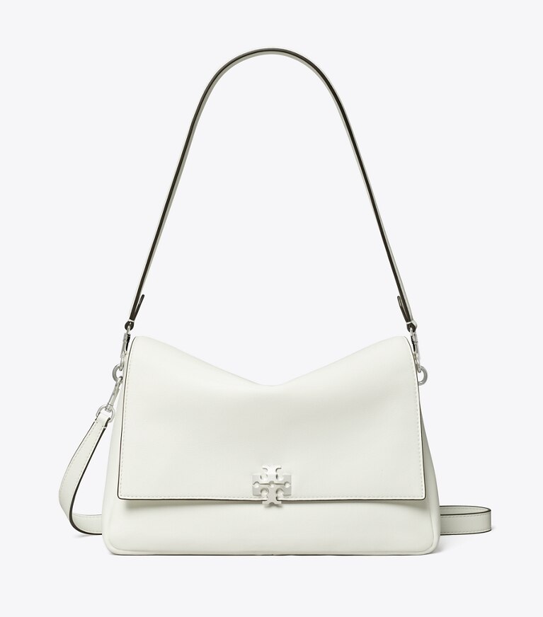 Tory Burch diseñador bolsos de hombro Bolso de hombro Charlie en Bianco frente