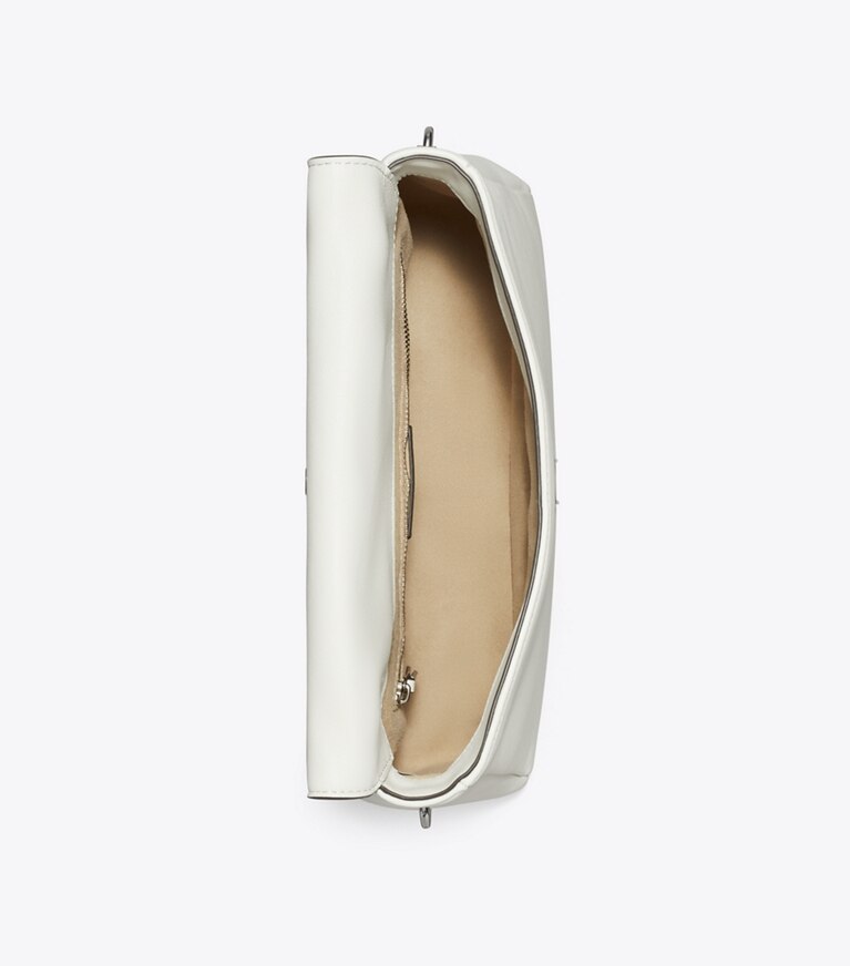 Tory Burch diseñador bolsos de hombro Bolso de hombro Charlie en Bianco vista superior