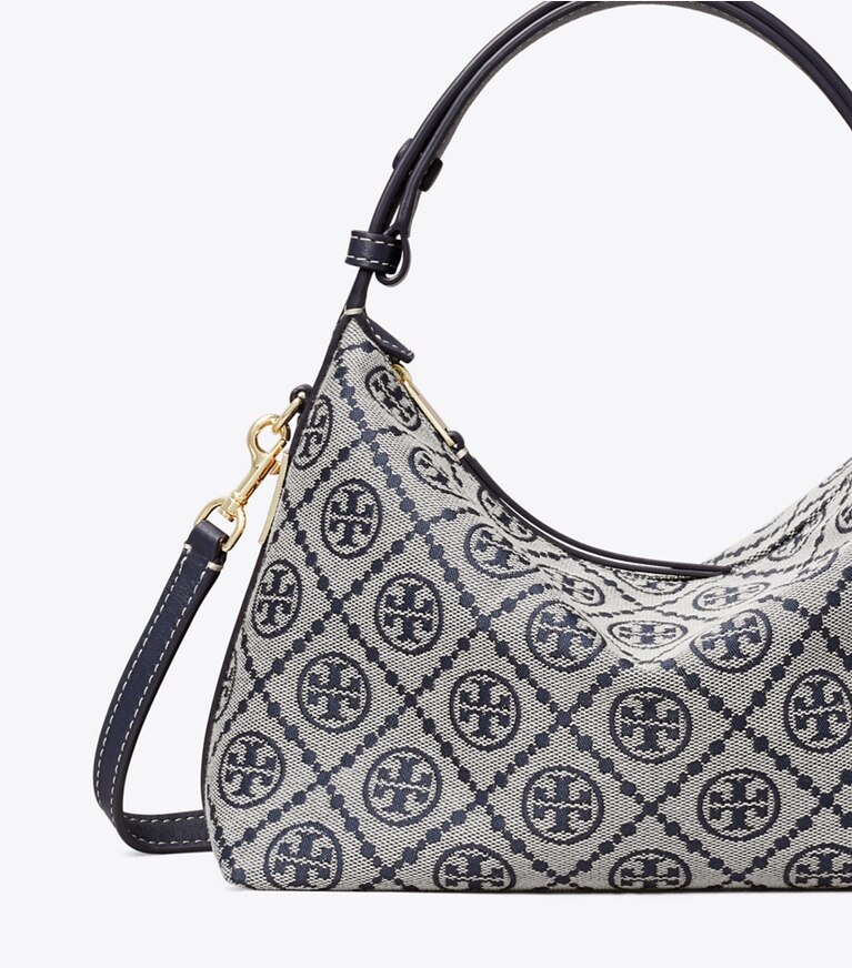 Tory Burch diseñador bolsos de hombro Bolso de hombro con monograma T Mellow en TORY NAVY detalle