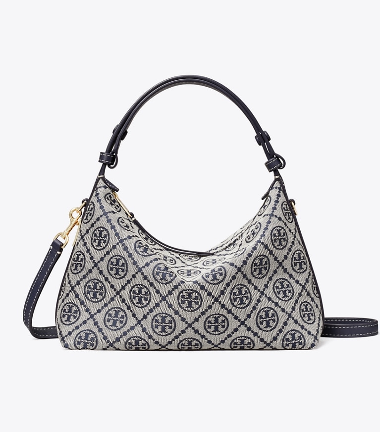 Tory Burch diseñador bolsos de hombro Bolso de hombro con monograma T Mellow en TORY NAVY frente
