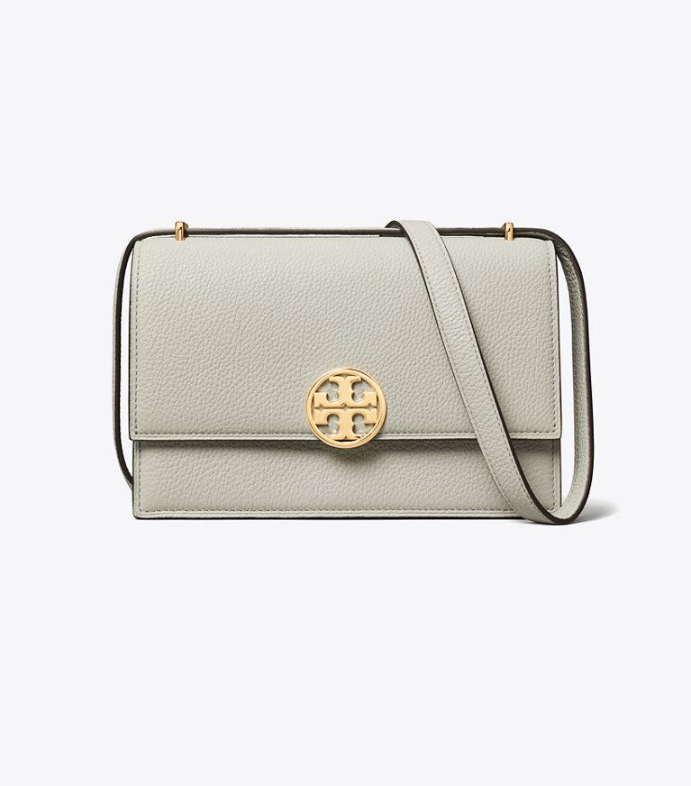 Tory Burch diseñador bolsos de hombro Bolso de hombro de edición limitada en Feather Gray frente