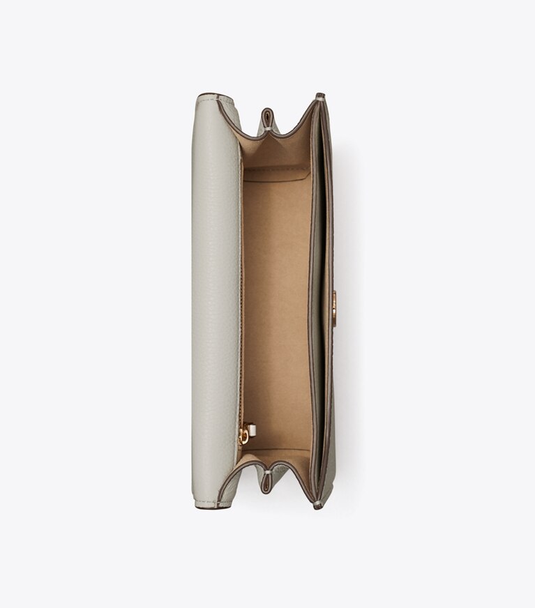Tory Burch diseñador bolsos de hombro Bolso de hombro de edición limitada en Feather Gray vista superior