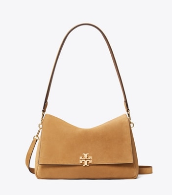 Bolso de hombro de gamuza Charlie