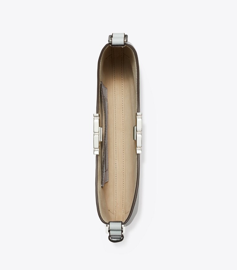 Tory Burch diseñador bolsos de hombro Bolso de hombro delgado suave Eleanor en Sea vista superior