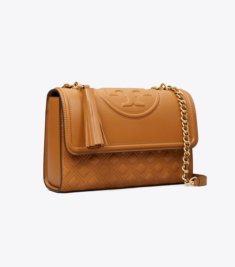 Tory Burch diseñador bolsos de hombro Bolso de hombro Fleming en KOBICHA ángulo