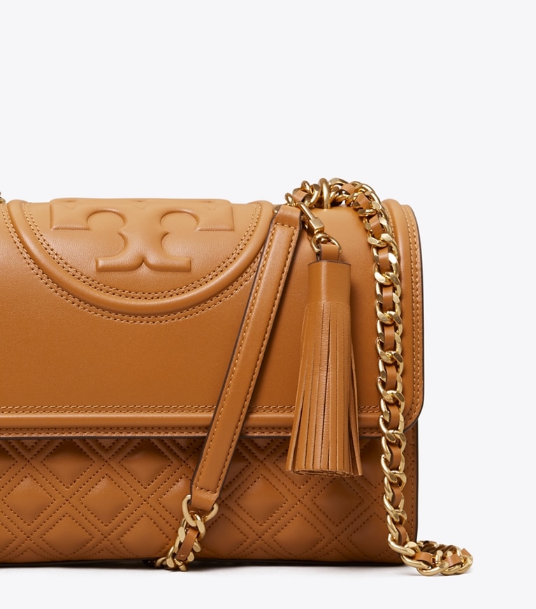 Tory Burch diseñador bolsos de hombro Bolso de hombro Fleming en KOBICHA detalle