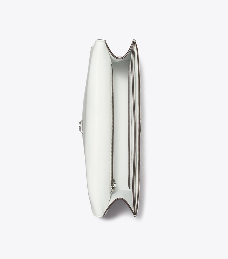 Tory Burch diseñador bolsos de hombro Bolso de hombro Fleming en Blanc vista superior