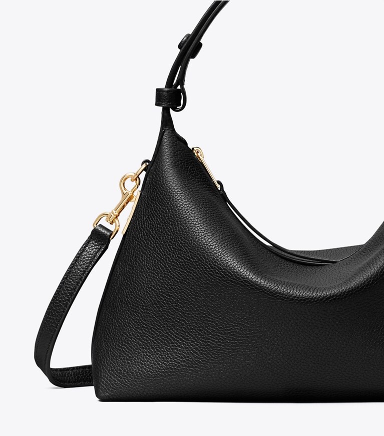 Tory Burch diseñador bolsos de hombro Bolso de hombro Mellow en BLACK detalle