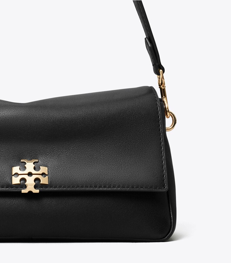 Tory Burch diseñador bolsos de hombro Bolso de hombro pequeño Charlie en Black detalle