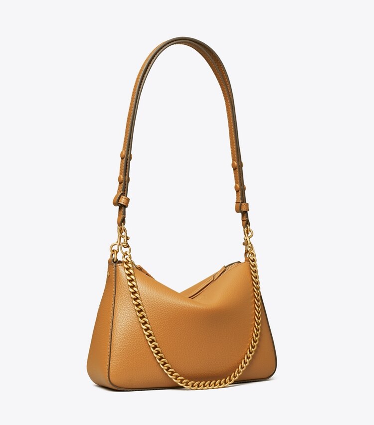 Tory Burch diseñador bolsos de hombro Bolso de hombro pequeño Perry en Autumn Brown ángulo