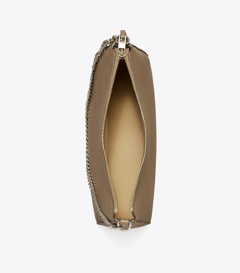 Tory Burch diseñador bolsos de hombro Bolso de hombro Perry en Wild Mushroom vista superior