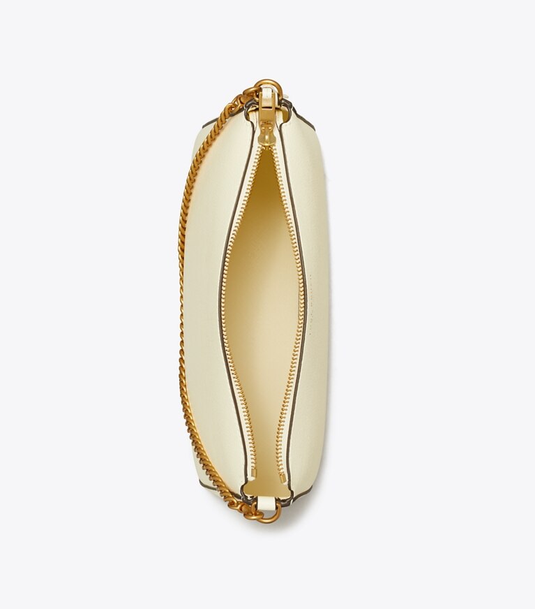 Tory Burch diseñador bolsos de hombro Bolso de hombro Perry en Warm White vista superior