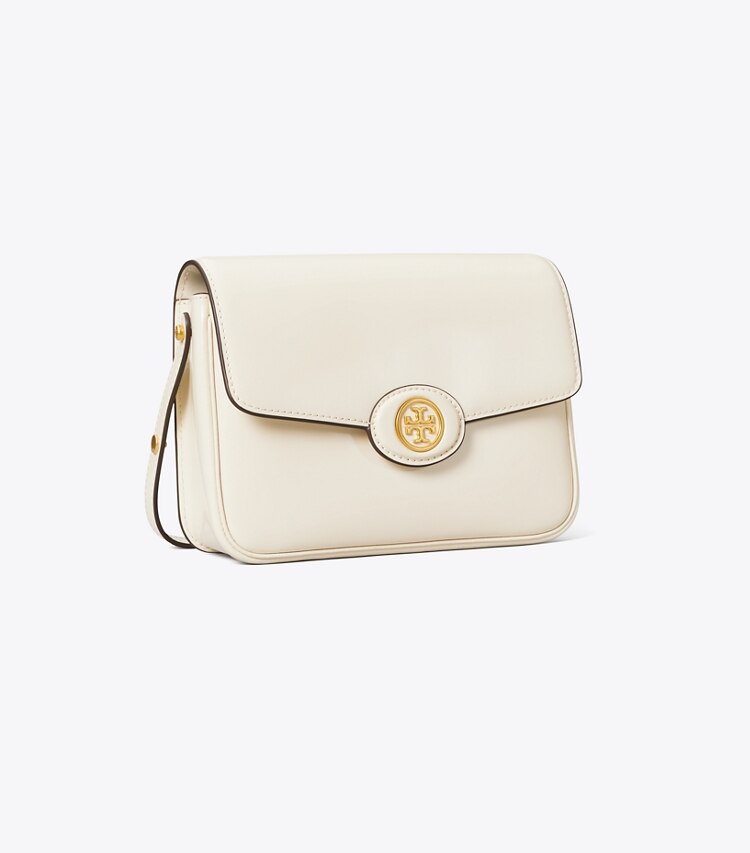 Tory Burch diseñador bolsos de hombro Bolso de hombro Robinson Spazzolato en SHEA BUTTER ángulo
