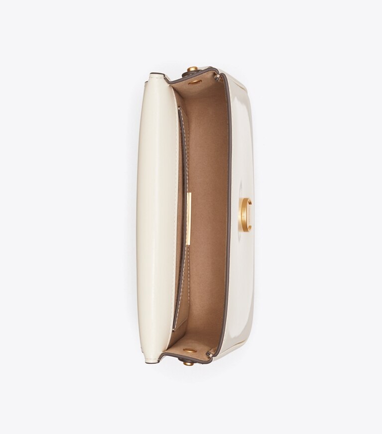 Tory Burch diseñador bolsos de hombro Bolso de hombro Robinson Spazzolato en SHEA BUTTER vista superior