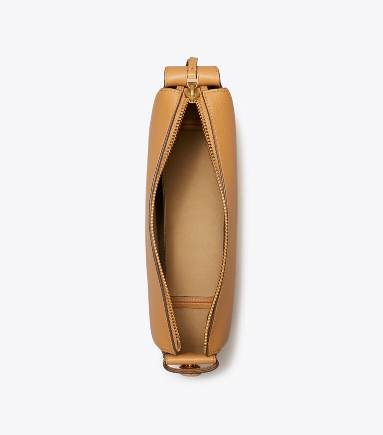 Tory Burch diseñador bolsos de hombro Bolso de hombro Romy en Tiramisu vista superior