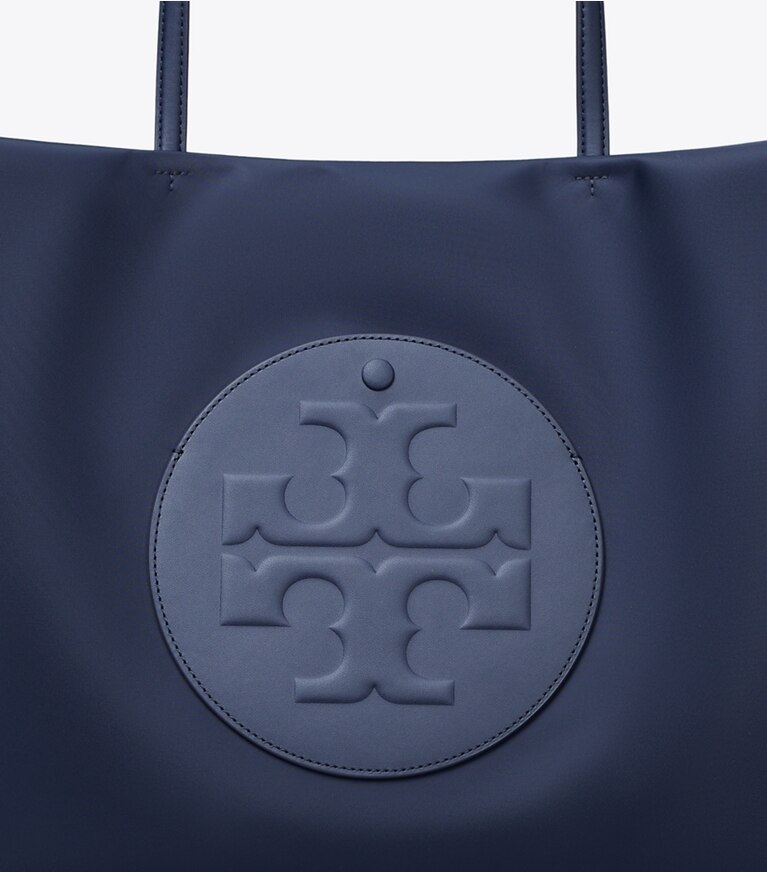 Tory Burch diseñador bolsos tote Bolso de mano Ella en New Navy detalle
