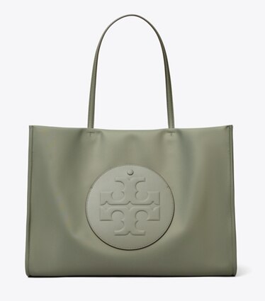 Tory Burch diseñador bolsos tote Bolso de mano Ella en Stone frente