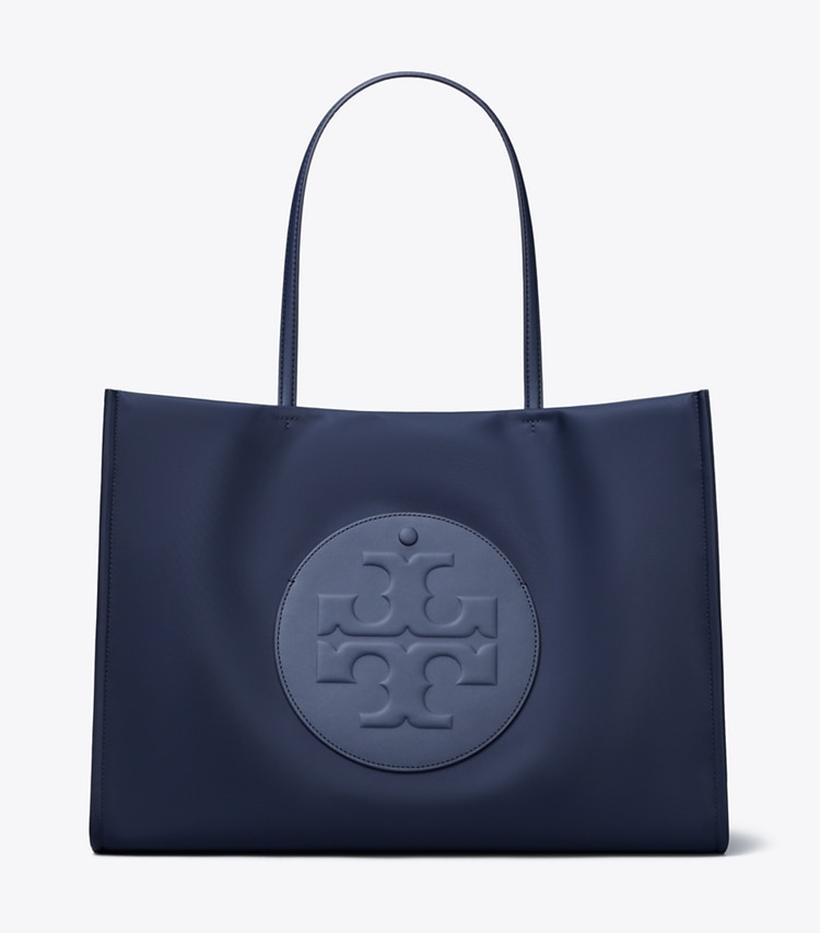 Tory Burch diseñador bolsos tote Bolso de mano Ella en New Navy frente