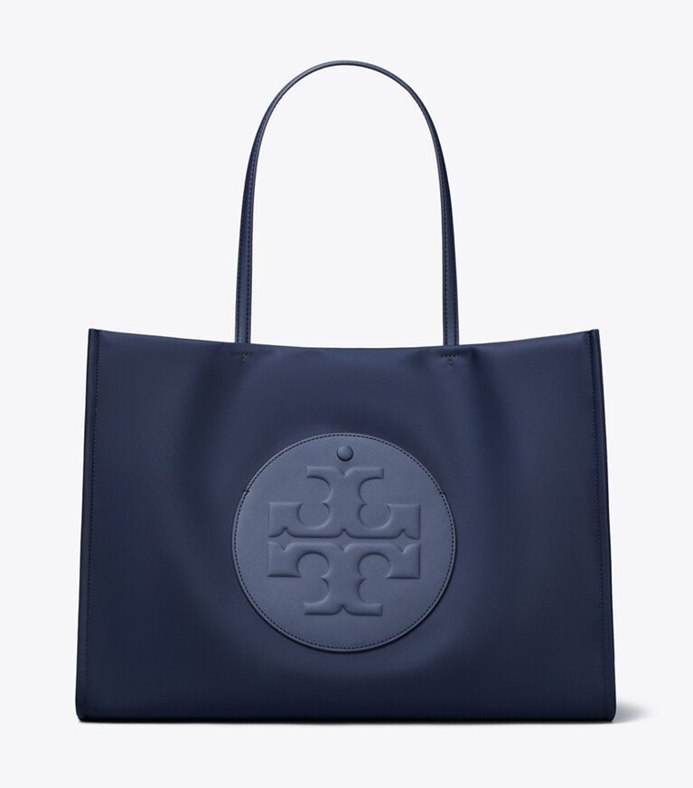 Tory Burch diseñador bolsos tote Bolso de mano Ella en New Navy frente