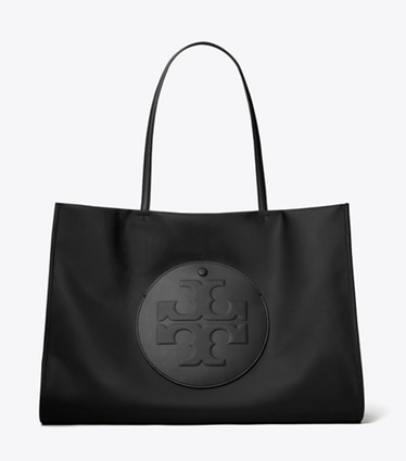Tory Burch diseñador bolsos tote Bolso de mano Ella en Black frente