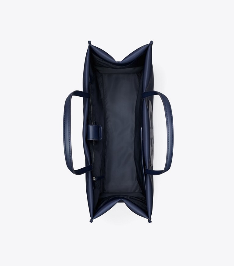 Tory Burch diseñador bolsos tote Bolso de mano Ella en New Navy vista superior