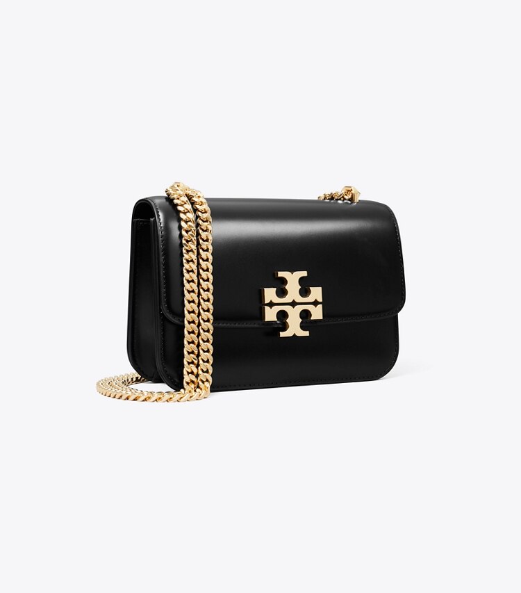 Tory Burch diseñador bolsos de hombro Bolso Eleanor pequeño en Black ángulo