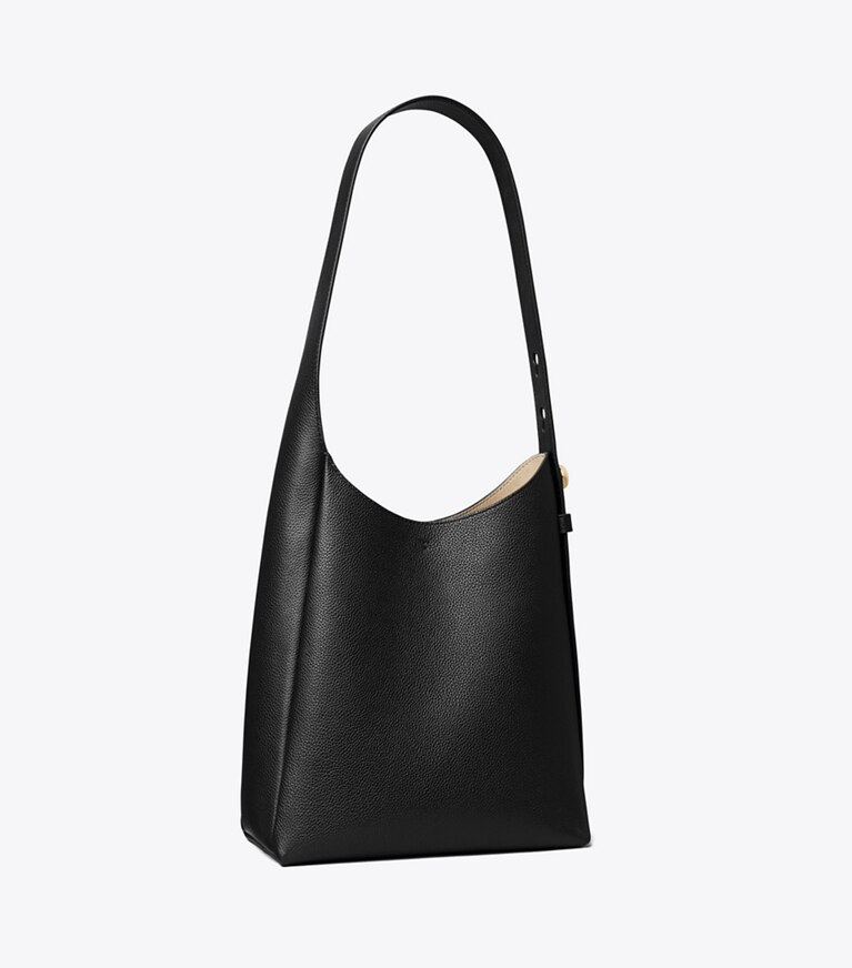 Tory Burch diseñador bolsos hobo Bolso hobo pequeño en Black adicional