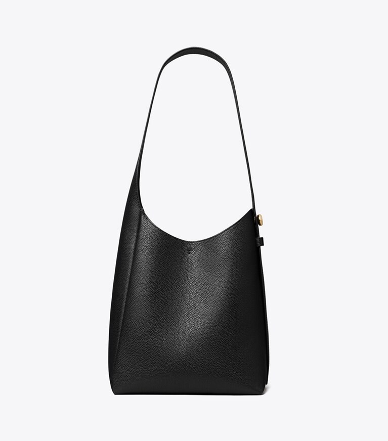 Tory Burch diseñador bolsos hobo Bolso hobo pequeño en Black frente