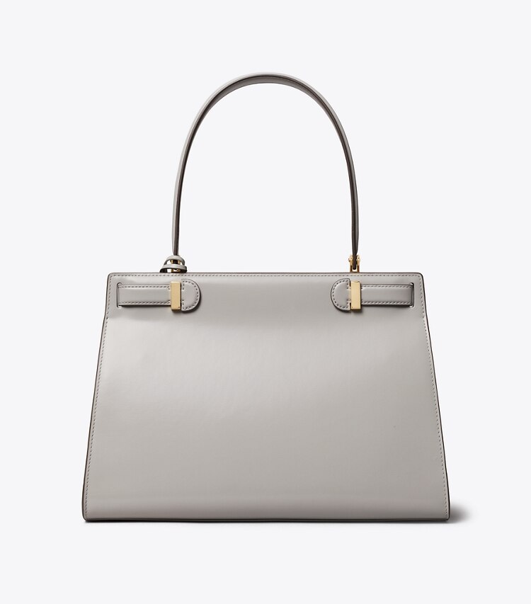 Tory Burch diseñador bolsos tote Bolso Lee Radziwill Classic en LOUTRE volver