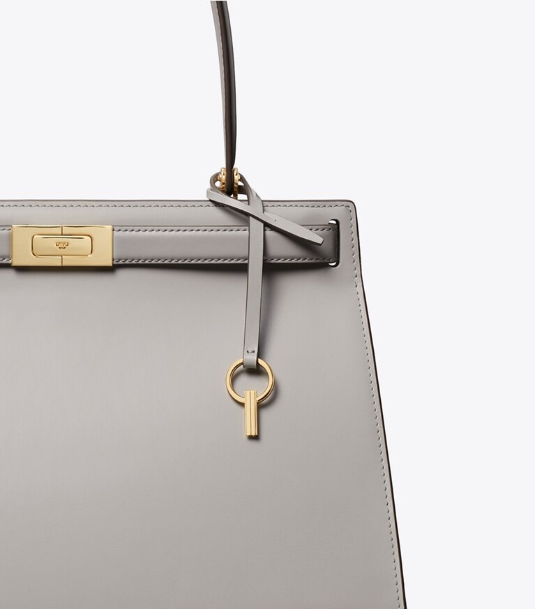 Tory Burch diseñador bolsos tote Bolso Lee Radziwill Classic en LOUTRE detalle