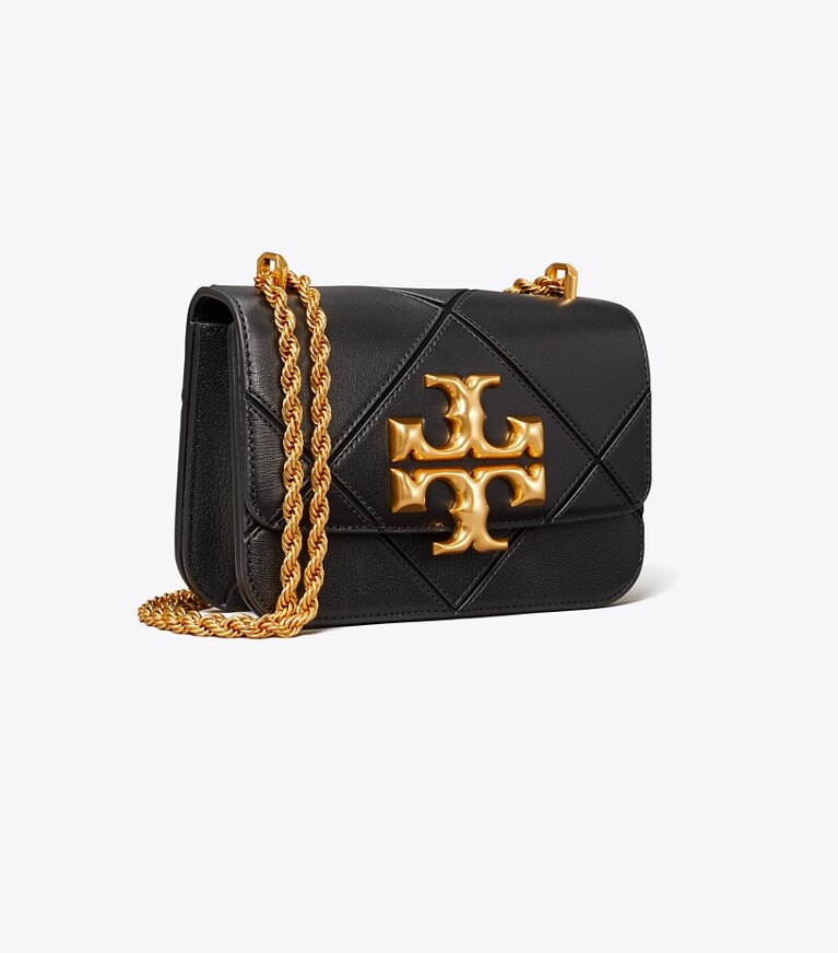 Tory Burch diseñador bolsos de hombro Bolso pequeño Eleanor en Black ángulo
