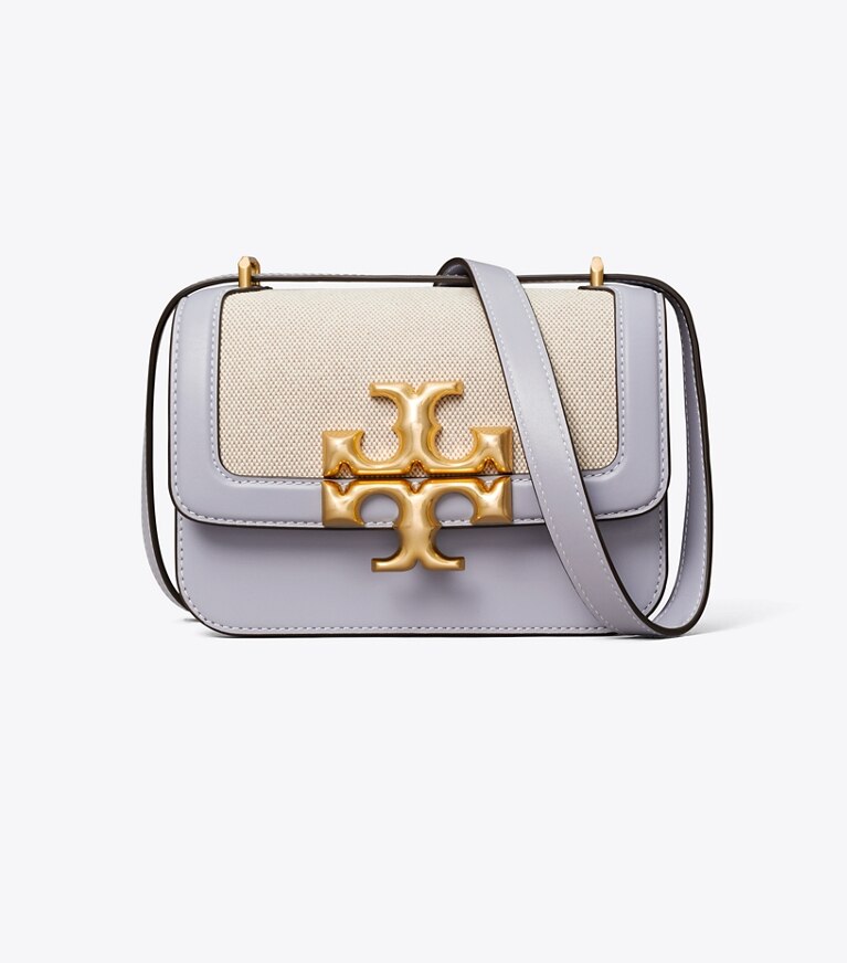 Tory Burch diseñador bolsos de hombro Bolso pequeño Eleanor en Cloud Blue frontal
