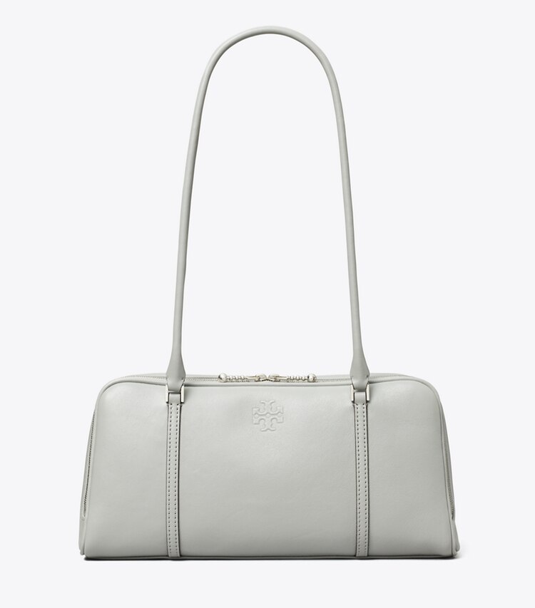 Tory Burch diseñador bolsos satchel Bolso satchel pequeño Marshmallow en Gray frente