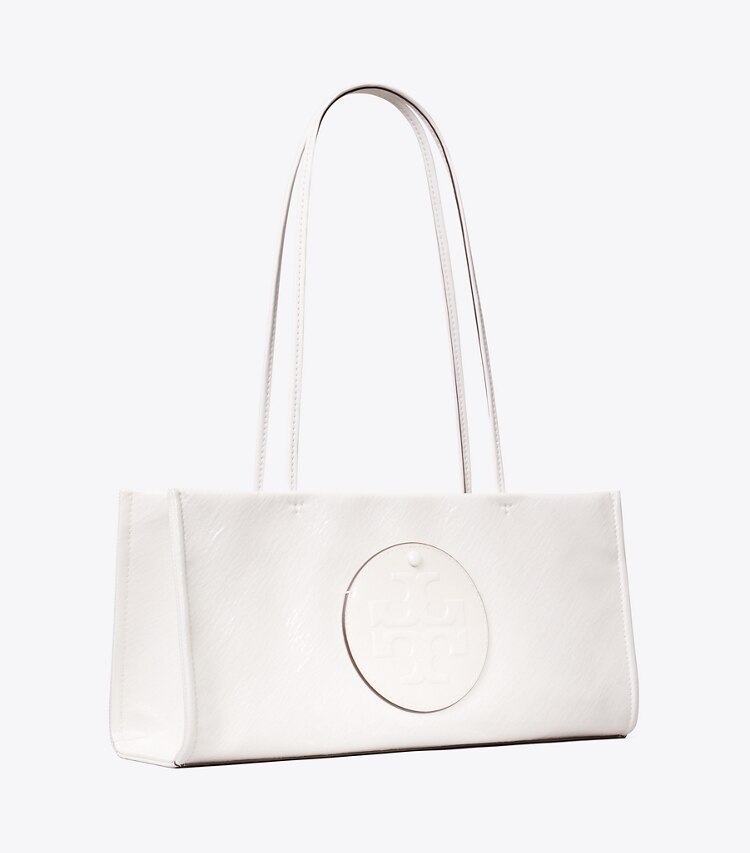 Tory Burch diseñador bolsos tote Bolso Tote Ella East-West en Bianco Laredo ángulo