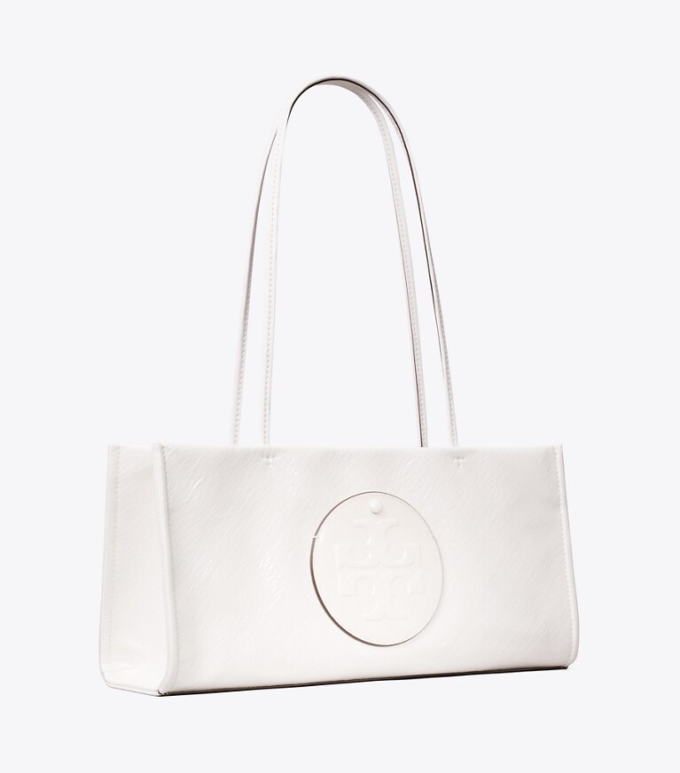 Tory Burch diseñador bolsos tote Bolso Tote Ella East-West en Bianco Laredo ángulo