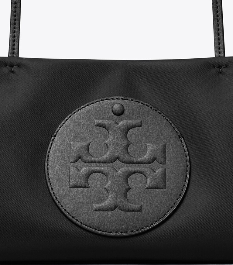 Tory Burch diseñador bolsos tote Bolso Tote Ella East-West en Black detalle