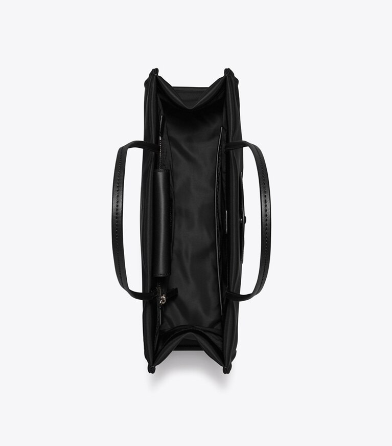 Tory Burch diseñador bolsos tote Bolso Tote Ella East-West en Black vista superior