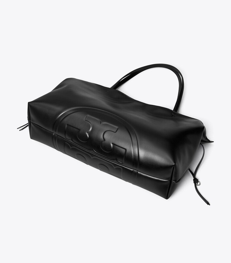 Tory Burch diseñador bolsos tote Bolso tote Ella natuura™ con cordón ajustable en Black adicional