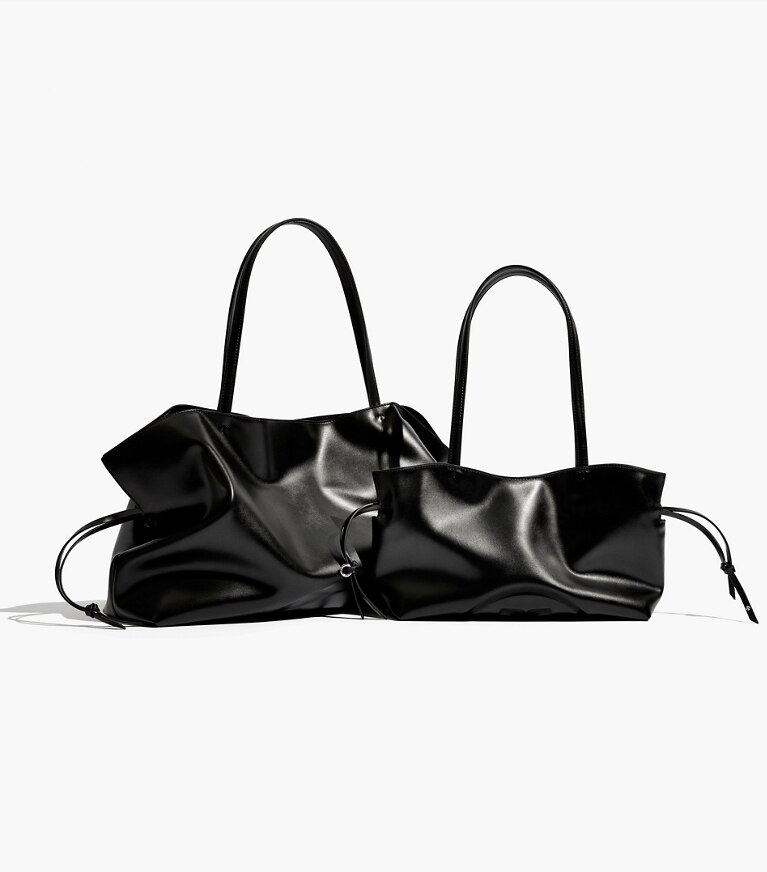Tory Burch diseñador bolsos tote Bolso tote Ella natuura™ con cordón ajustable en Black editorial